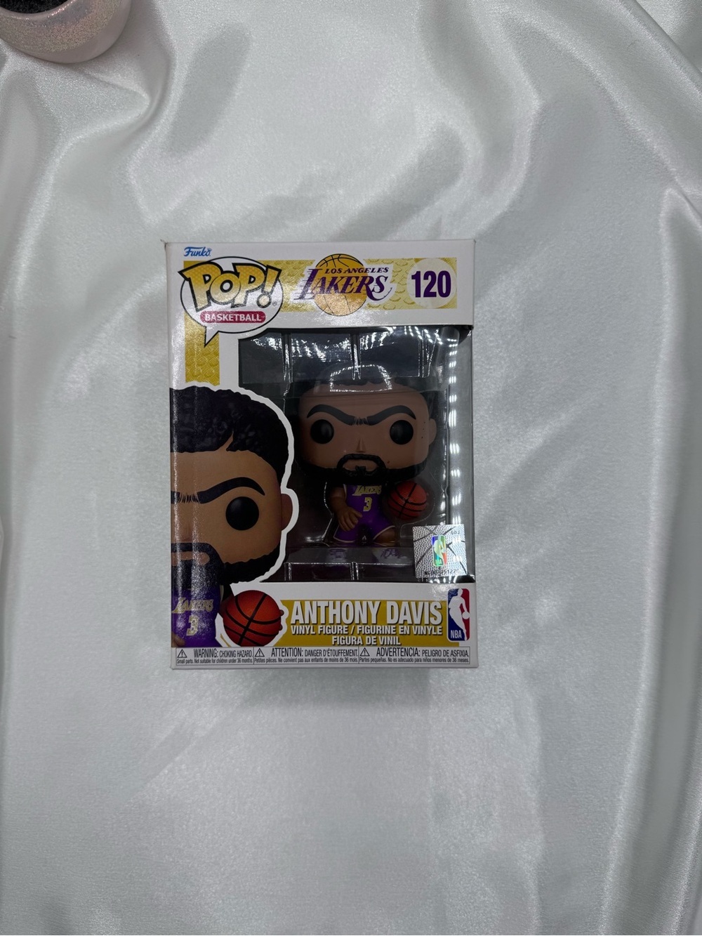 Funko Pop! Los Angeles Lakers Anthony Davis Purple and Gold #120